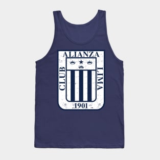 Club Alianza Lima - Peru - Vintage design Tank Top